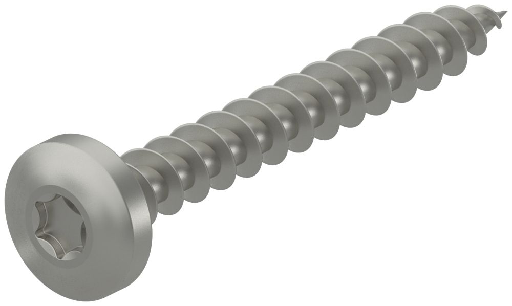 Spanplattenschraube Bettermann Panhead Antrieb Torx 25 6×50mm A4 blank