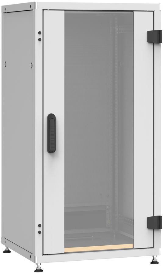 Netzwerkschrank Standard-Line S-82413-201-11-2, 24HE, 600×1163×600mm, grau