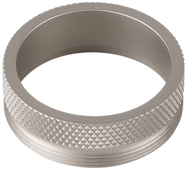 Bague décorative SLV GRIP M aluminium Ø40×14mm nickel