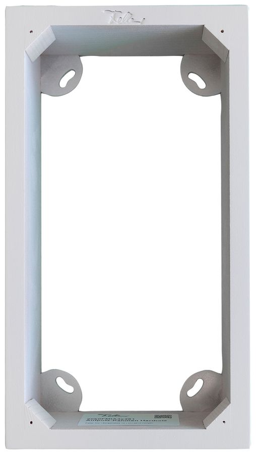 Cadre AP Feller EDIZIOdue 3×2 bois dur laqué pour combinaison ENC SNAPFIX® bc