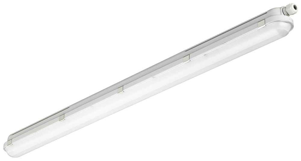 LED-Feuchtraumleuchte Philips CoreLine WT120C 29W 4000lm 840 IP65 1215×80 grau