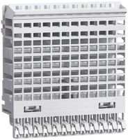 Stecksockel Hager uniway 250A 108mm 12 Steckplätze für Sammelschienen 25×3mm