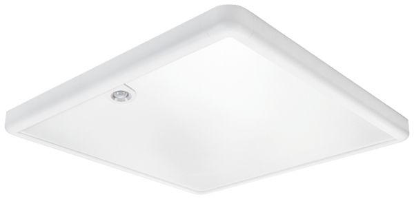 LED-Deckenleuchte SG Sense Surface PIR 28W 3870lm 830 597×597mm weiss
