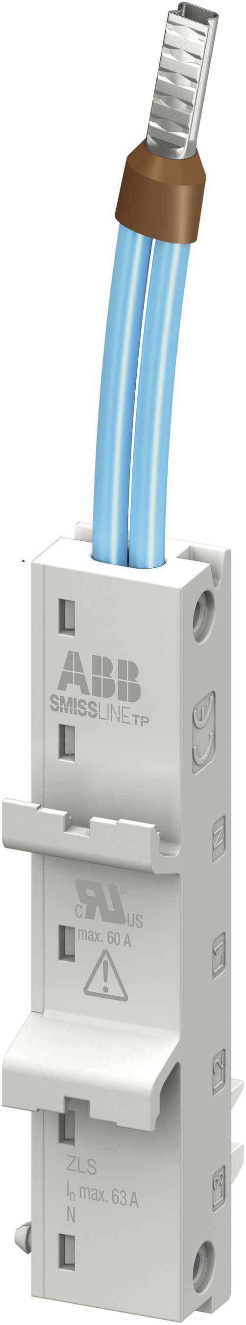 Adapter SMISSLINE TP DIN 63A N Litze oben
