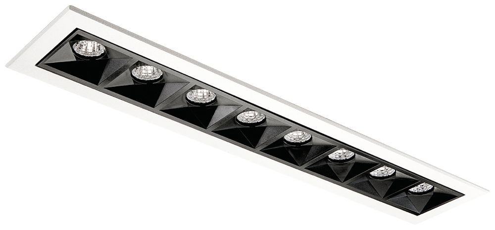 EB-LED-Deckenleuchte SG Inspire 15W 970lm 920…940 DIM 303×62mm weiss