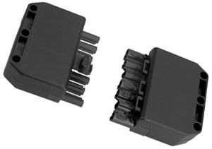 Steckerteil Wieland 7L schwarz/braun