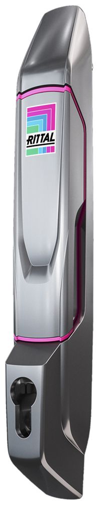 Maniglia Rittal VX 8618.280 per VX/VX IT per cilindro acciaio affinato