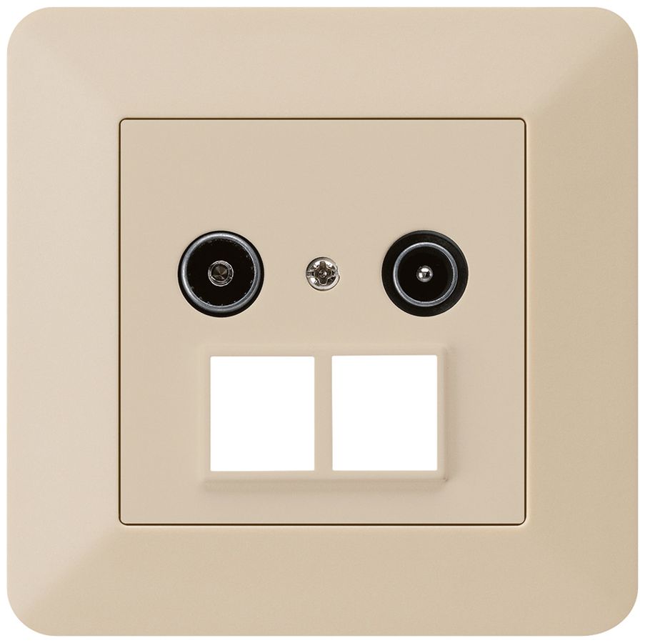 UP-Antennendose R/TV HMS kallysto.trend 14dB beige