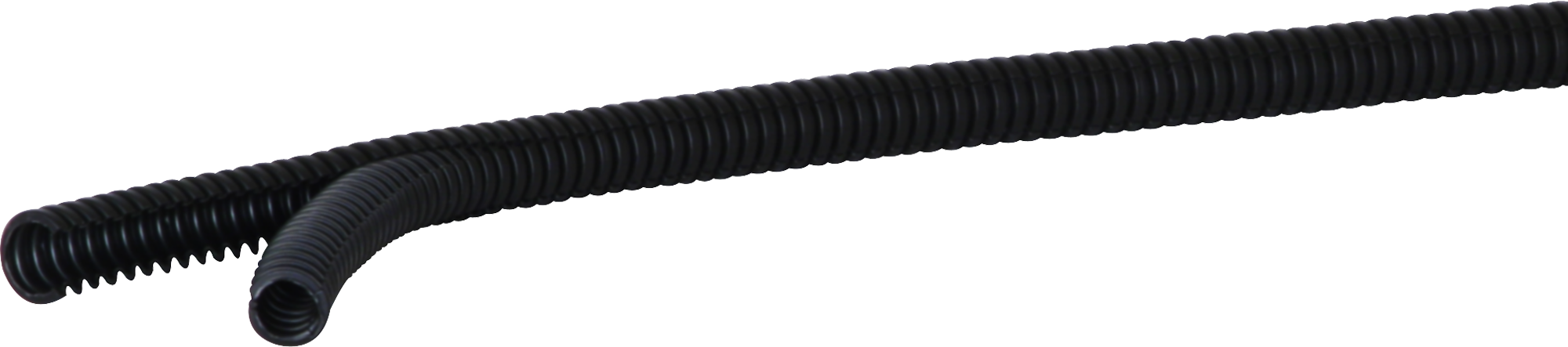 Kunststoffschlauch Duplex 10mm schwarz