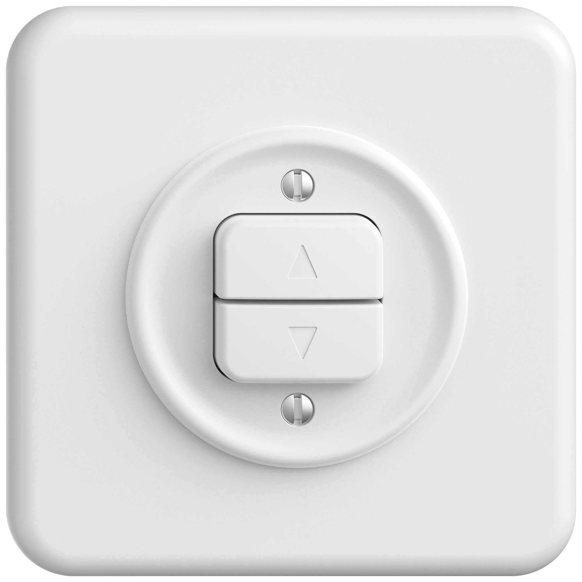 Interruttore p.tapparelle ENC STANDARDdue SNAPFIX® 10A 250V 2 tasto 1 canale bi