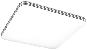 LED-Deckenleuchte LDV ORBIS SQUARE CLICK HF 60W 4450lm 3000K 530×530mm weiss