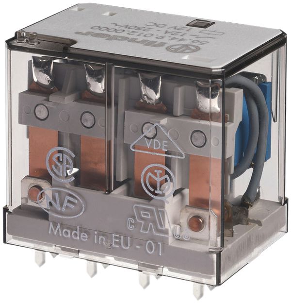 Printrelais Finder 56, 4W 12A/110VDC AgNi