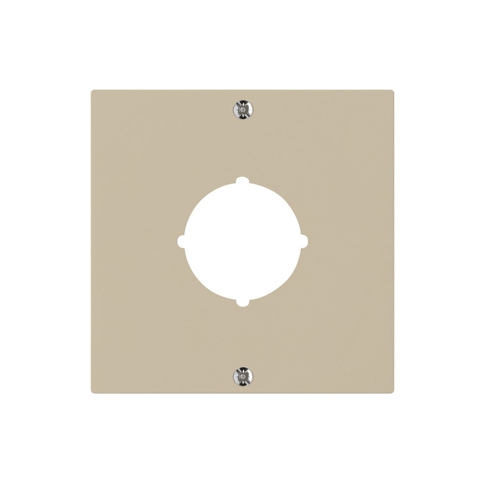 Frontplatte kallysto zu NOT-AUS beige