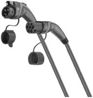 Câble de charge AC Weidmüller mode 3 type2/type1 7.4kW 32A 400V 7.5m noir