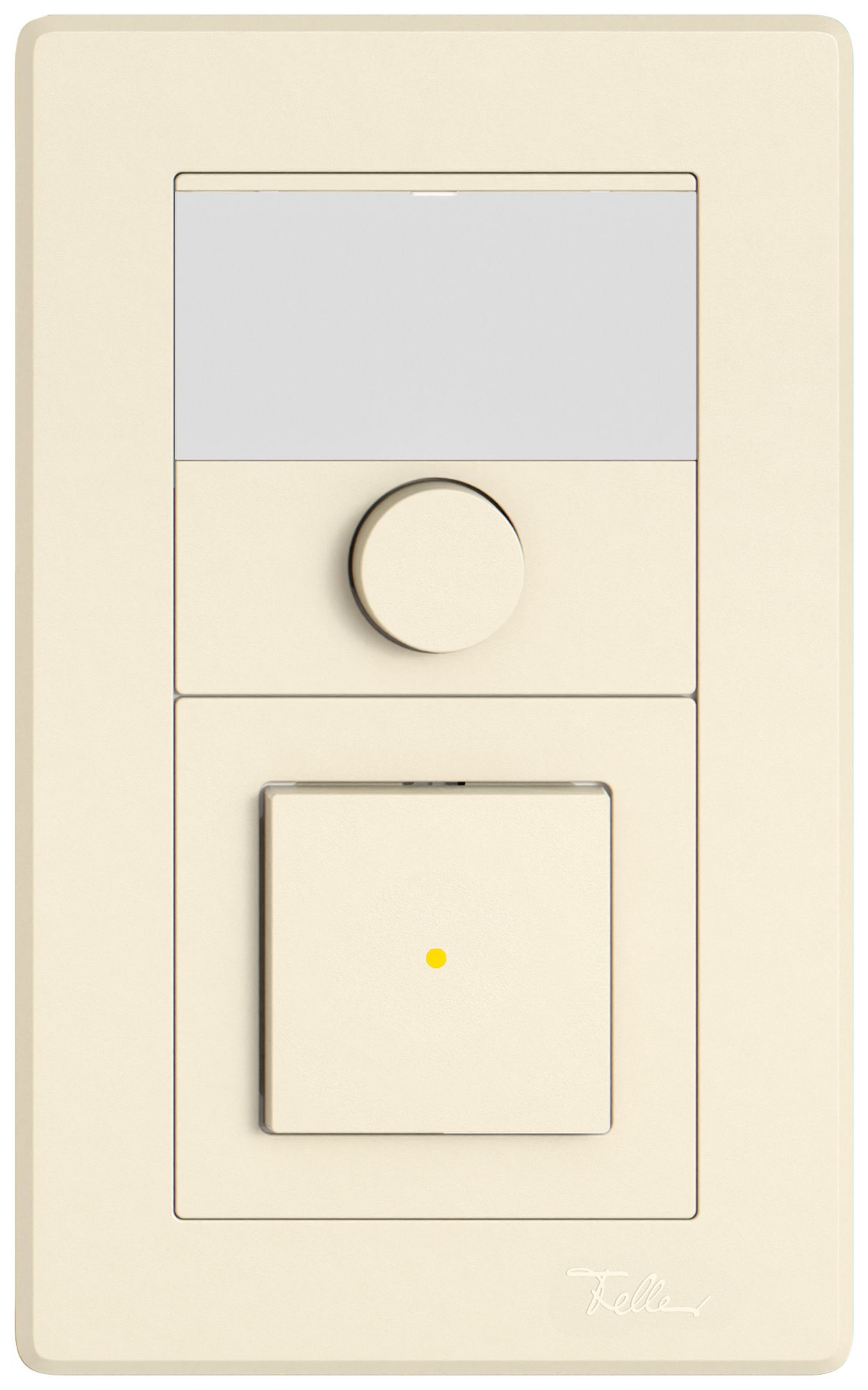 Combinazione INC EDIZIO.liv SNAPFIX® 2×1 156×96mm chiusura+invertitore lum.crema