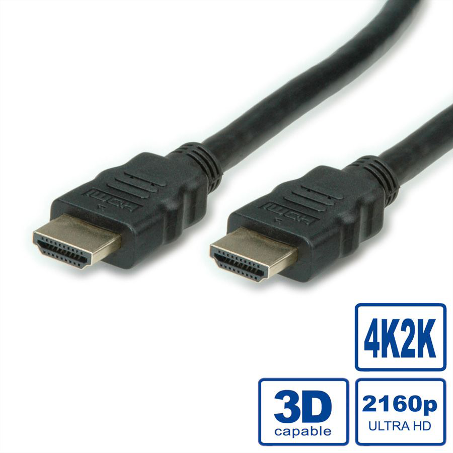 Value HDMI Ultra HD cavo con Ethernet, 1,0m
