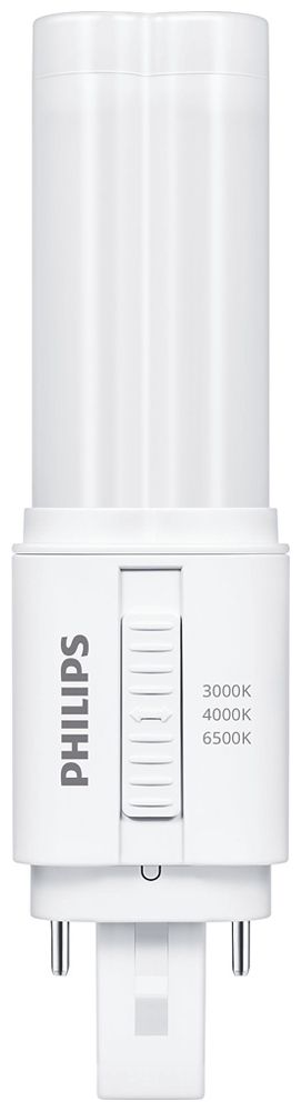 LED-Lampe Philips CorePro G24d 8.9W 1300lm 830/840/865 opal Ø35×172mm