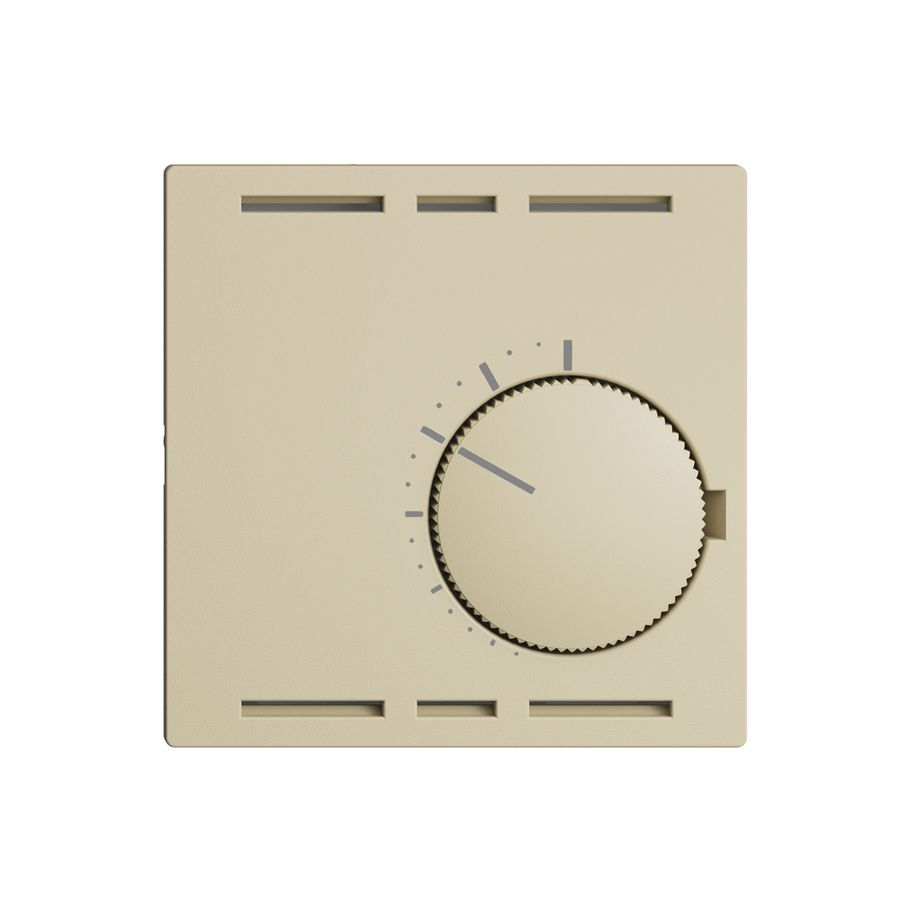 Kit frontale EDIZIOdue vanille 60×60mm per termost.ambiente