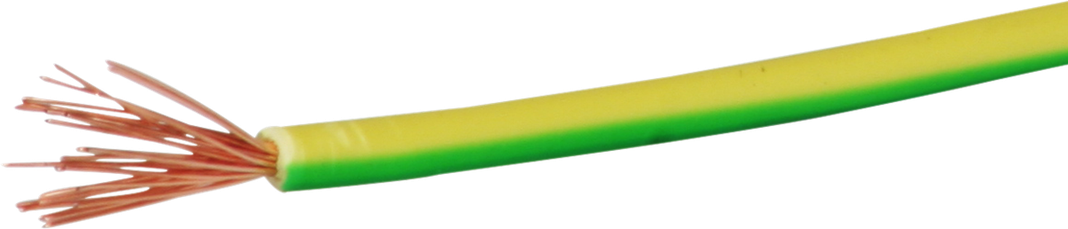 T-Litze 1.5mm² grün-gelb Eca, Spule à 100m