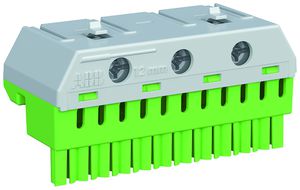 Bloc de bornes protection ABB 11×4/3×25mm²