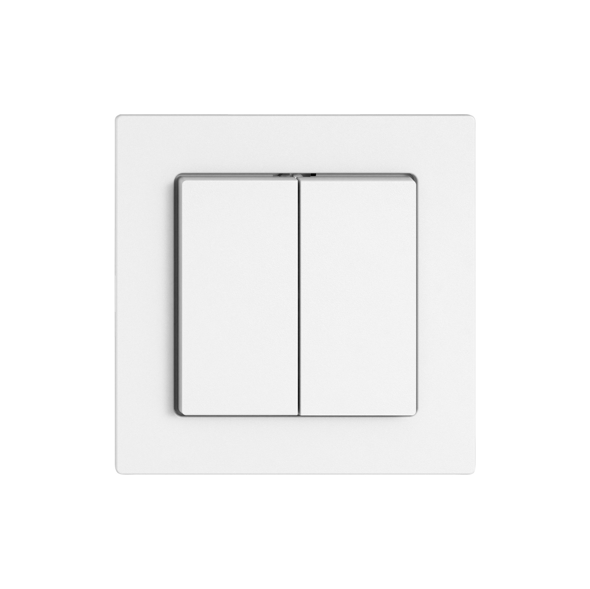 Interrupteur/contact à poussoir EDIZIO.liv SNAPFIX® ouvert.-ferm.+invers.3/1L bc