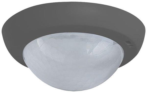 UP-Präsenzmelder SWISSLUX PD4N-KNXs-ST-UP 360° dunkelgrau