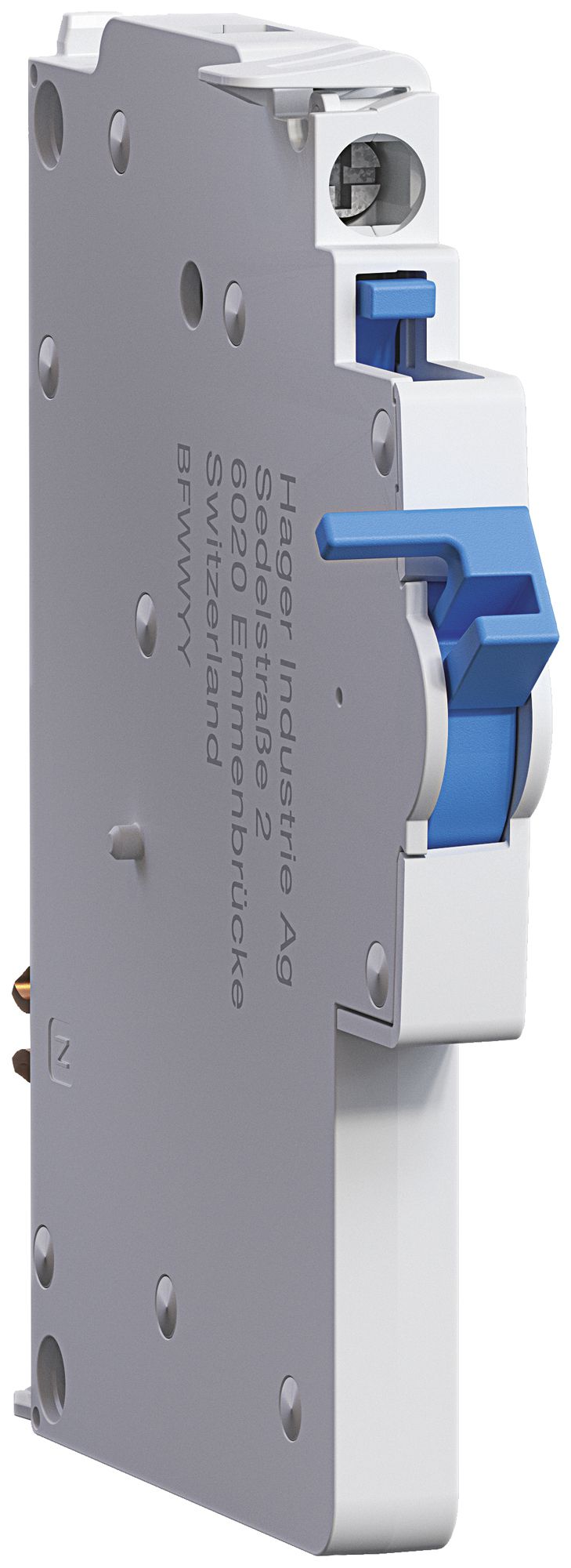 Sezionatore di neutro Hager uniway, larghezza 9mm, 63A