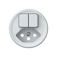 Frontset origin kombination Doppelknopf + T13 60×60mm ws