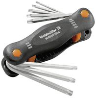 Stiftschlüssel-Satz WM TH-S 9-40 Torx mit Bohrung T9/10/15/20/25/27/30/40