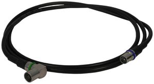 Daten-Anschlusskabel IEC-Steck/IEC-Buchse 3m DS47U 0300 90°