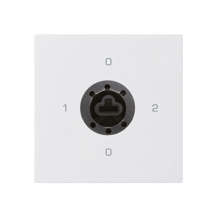 Intérieur interrupteur à clé kallysto 2/1L blanc p.serrure sûreté sans cylindre