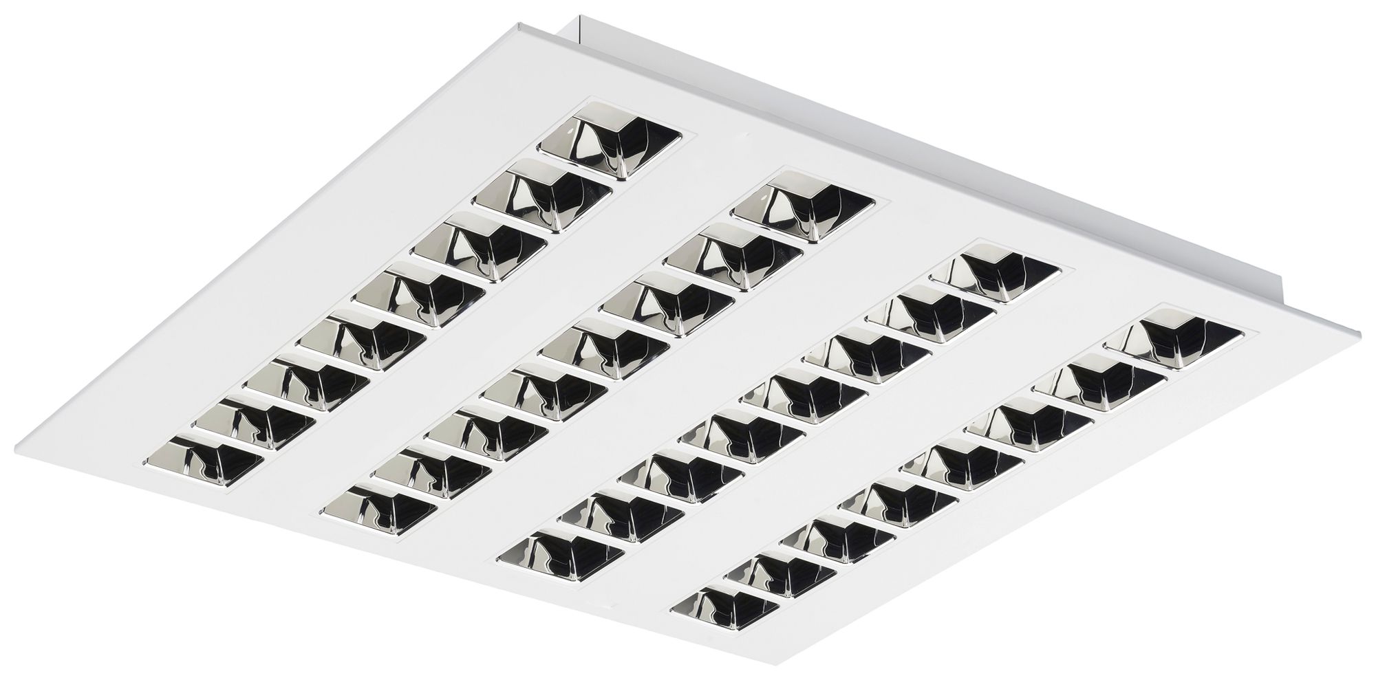 LED-Panelleuchte Sylvania OPTIX 44W 4500lm 4000K DALI 596×596×38mm weiss