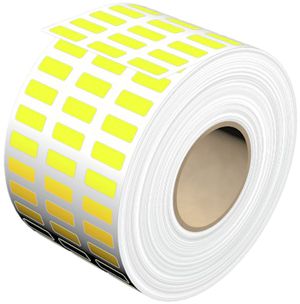 Etichetta Weidmüller THM MT30X autoadesiva 15×6mm poliestere giallo