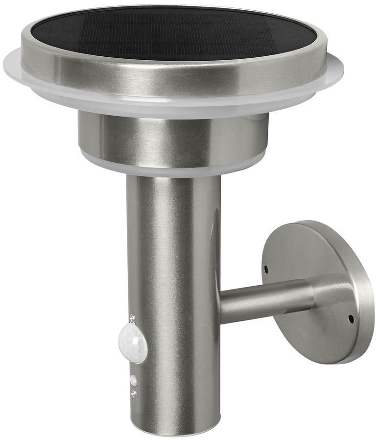 LED-Laterne LDV ENDURA STYLE Solar Sensor Wall Double Circle, 6W stahl