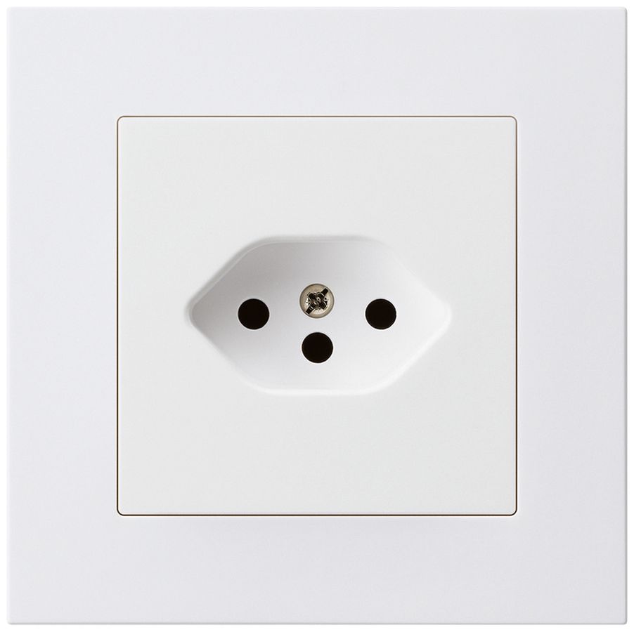 UP-Steckdose kallysto.pro T13 weiss mit Kinderschutz