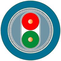 Câble bus Siemens PROFIBUS FC Standard 1×2×0.64 blindé PVC Eca bleu