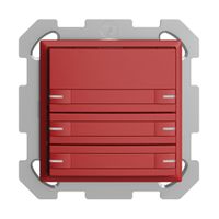 Poussoir KNX RGB ENC EDUE, 250mW, a.LED RGB, papier, 6×poussoir, 1×touche, ber