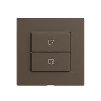 Comando per pulsante scena 2 scene vert./2T Edue Wiser coffee