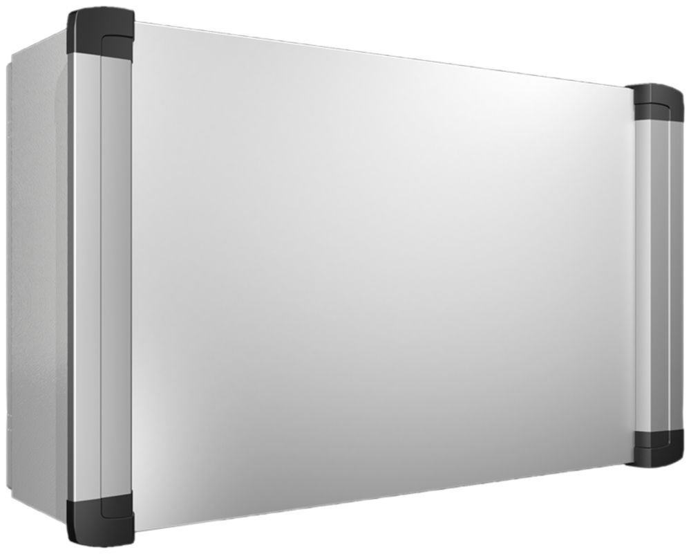 Boîtier de commande Rittal AX, accès par l'arrière 500×500×210mm, tôle d'acier