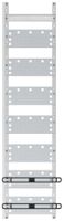 Mediafeld ABB, für Kleinverteiler Leerschränke, 1 feldrig, 7 Reihen Bauhöhe 3