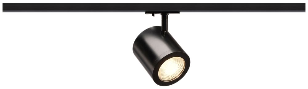 LED-Strahler SLV ENOLA_C, 12W 3000K 900lm 55° mit 1-Phasen-Adapter IP20 schwarz