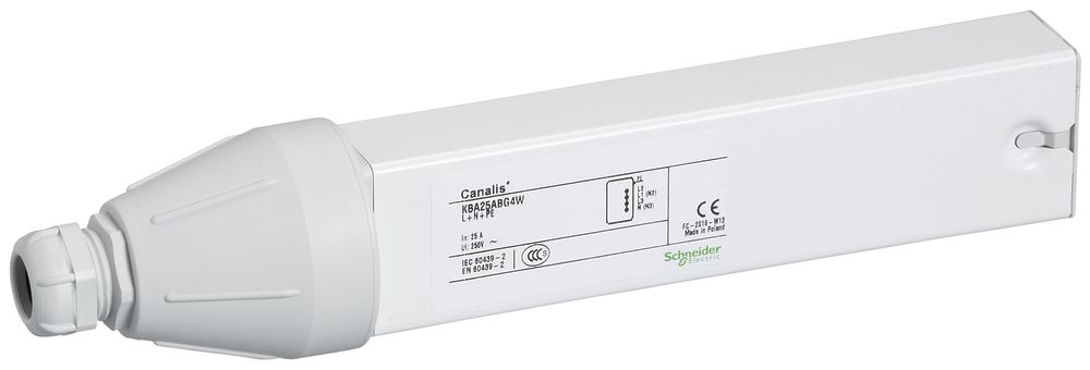 Alimentazione terminale 25A sinistra