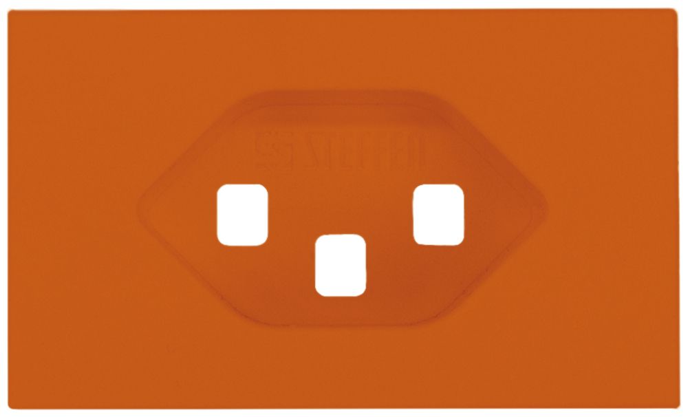 FLF Frontabdeckung Steffen, für 1×T23, orange