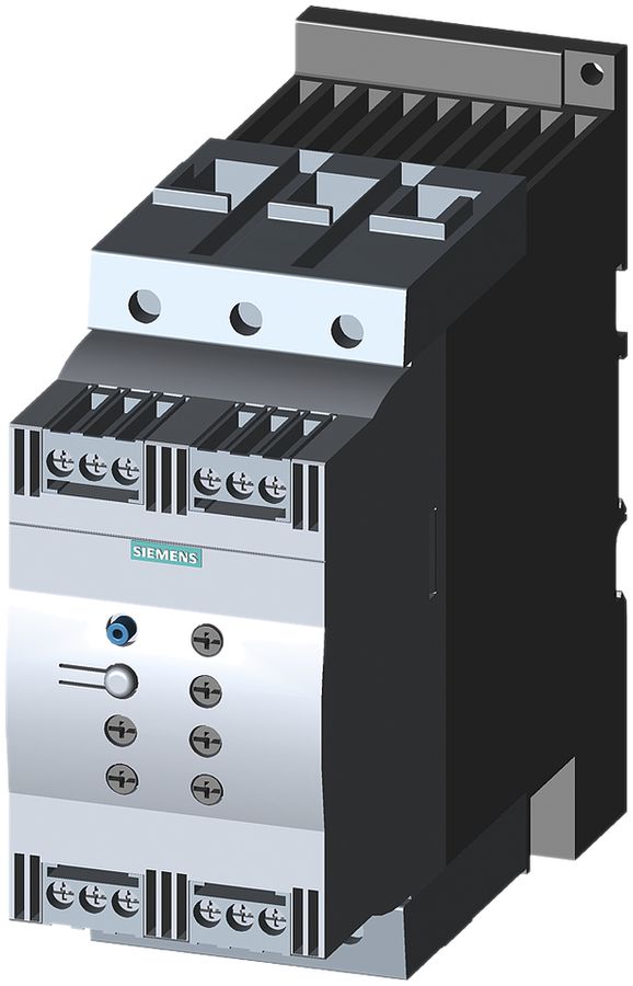 Starter progressivo Siemens SIRIUS 3RW40 S3 80A 45kW ON/OFF, Us=24VUC
