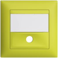 UP-Frontset EDIZIOdue lemon 88×88mm f Sonnerietaster