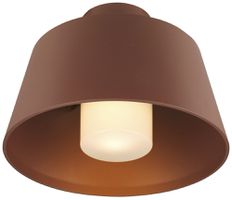 Deckenleuchte SLV PHOTONI E27 1×0…13W IP55 Ø250mm rost