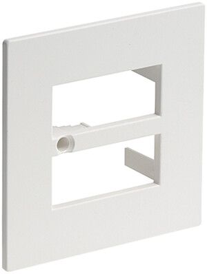 Frontplatte R&M 4RJ45 weiss