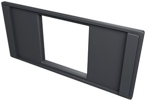 Blende R&M 210 45×45mm 1 Port schwarz