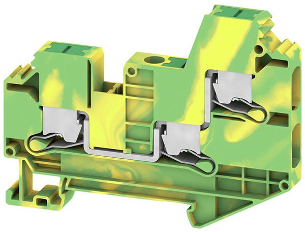 Borne de terre joignable WM SL3C 0.5…10mm² snap-in DIN35 vt-jn