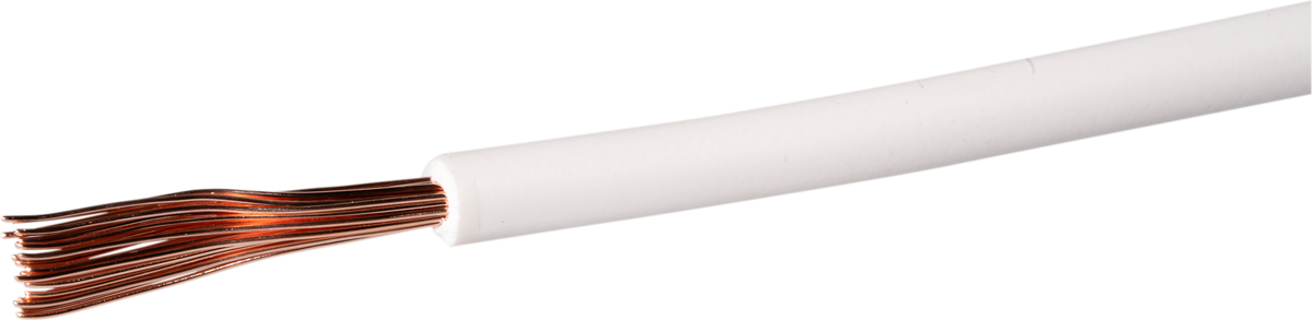 Toron T 1.5mm² blanc Eca, Bobine à 100m